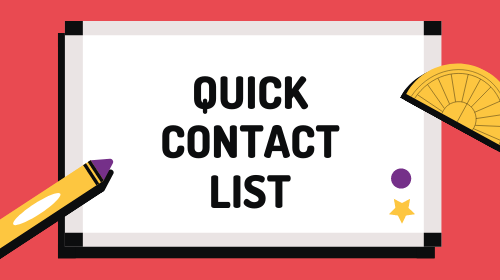  Marietta High School Quick Contact List